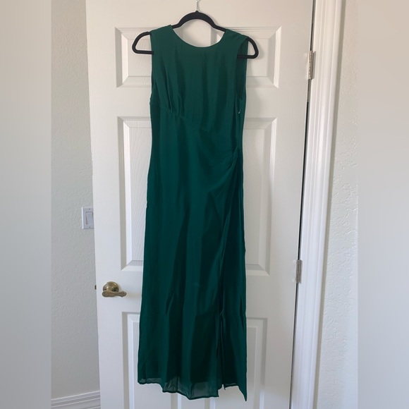 Reformation Ledger Sycamore Green Dress - Picture 2 of 8